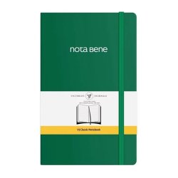 Victoria's Journals - Victorias Journals Classic Sert Kapak Defter 13x21cm 70g 400 Sayfa Çizgili Yeşil