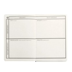 Victoria Journals Copelle 14x21cm Bullet Journal Noktalı Defter Siyah 8921 - Thumbnail