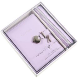 Victoria's Journals - Victoria's Journals Hush Kilitli Defter & Kalem Kutusu Seti Lavanta