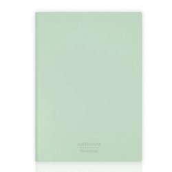 Victoria's Journals - Victorias Journals Softtons Esnek Kapak Defter B5 80g 128 Yaprak Çizgili Mint Yeşil
