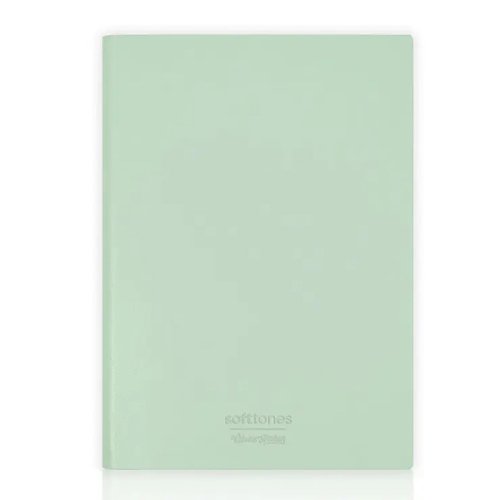 Victorias Journals Softtons Esnek Kapak Defter B5 80g 128 Yaprak Çizgili Mint Yeşil