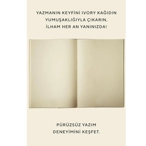 Victorias Journals Esnek kapak Defter B5 80g Krem 128 Yaprak Çizgisiz Pudra Pembe