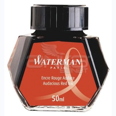 Waterman Dolma Kalem Mürekkebi Audacious Red Ink 50ml - Audacious Red