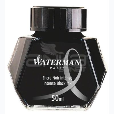 Waterman Dolma Kalem Mürekkebi Intense Black Ink 50ml - Inspired Black