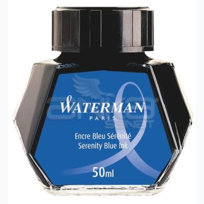Waterman Dolma Kalem Mürekkebi Serenity Blue Ink 50ml - Serenity Blue