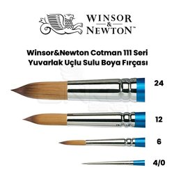 Winsor & Newton 111 Seri Cotman Sulu Boya Fırçası - Thumbnail