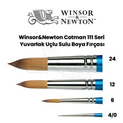 Winsor&Newton - Winsor & Newton 111 Seri Cotman Sulu Boya Fırçası