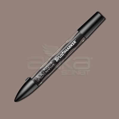 Winsor & Newton Brush Marker Warm Grey 4 WG04 - WG04 Warm Grey 4