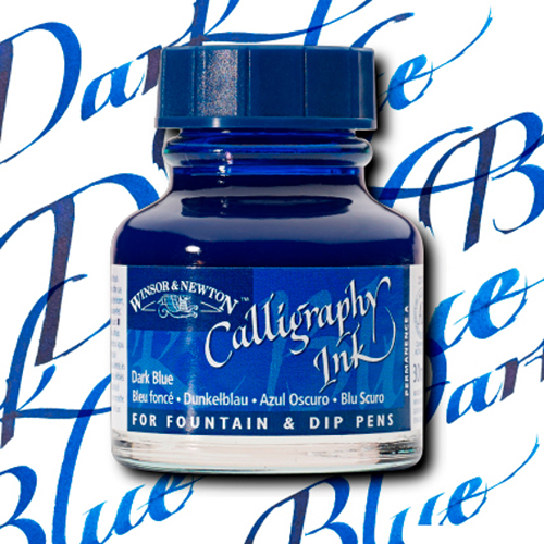 Winsor & Newton Calligraphy Mürekkebi 30ml Dark Blue 222