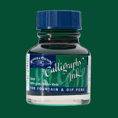 Winsor & Newton Calligraphy Mürekkebi 30ml Green 289