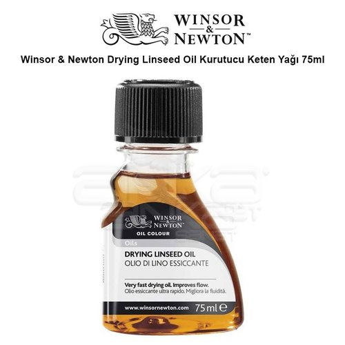 Winsor & Newton Drying Linseed Oil Kurutucu Keten Yağı 75ml