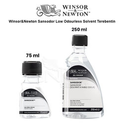 Winsor & Newton Sansodor Low Odourless Solvent Terebentin - Thumbnail