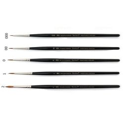 Winsor&Newton - Winsor & Newton 7 Serisi Sulu Boya Tezhib ve Minyatür Fırçası (1)
