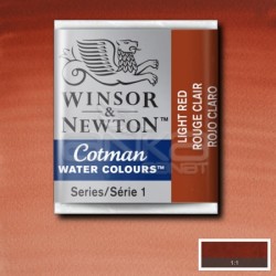 Winsor&Newton - Winsor & Newton Tablet Sulu Boya No:362 Light Red