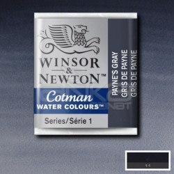 Winsor&Newton - Winsor & Newton Tablet Sulu Boya No:465 Paynes Grey