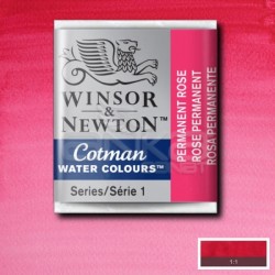 Winsor&Newton - Winsor & Newton Tablet Sulu Boya No:502 Permanent Rose