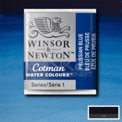 Winsor&Newton - Winsor & Newton Tablet Sulu Boya No:538 Prussian Blue
