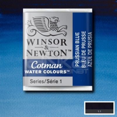 Winsor & Newton Tablet Sulu Boya No:538 Prussian Blue - 538 Prussian Blue
