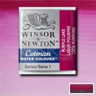 Winsor & Newton Tablet Sulu Boya No:544 Purple Lake - 544 Purple Lake