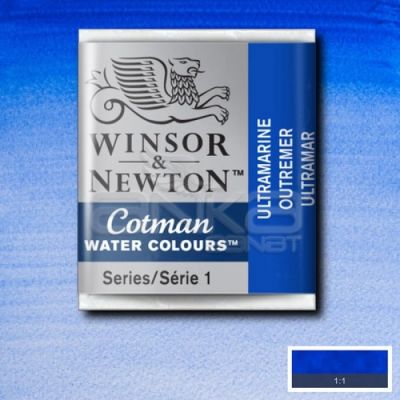 Winsor & Newton Tablet Sulu Boya No:660 Ultramarine