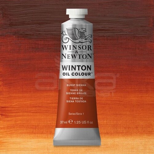 Winsor&Newton Winton Yağlı Boya 37ml 074 Burnt Sienna - 074 Burnt Sienna