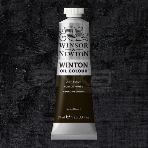 Winsor & Newton Winton Yağlı Boya 37ml 337 Lamp Black - 337 Lamp Black