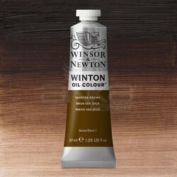Winsor&Newton - Winsor & Newton Winton Yağlı Boya 37ml 676 Vandyke Brown