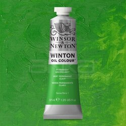 Winsor&Newton - Winsor & Newton Winton Yağlı Boya 37ml 483 Permanent Green Light