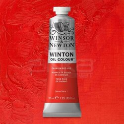 Winsor&Newton - Winsor & Newton Winton Yağlı Boya 37ml 095 Cadmium Red Hue