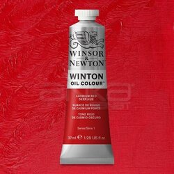 Winsor&Newton - Winsor & Newton Winton Yağlı Boya 37ml 098 Cadmium Red Deep Hue