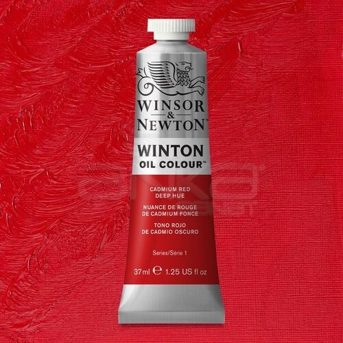 Winsor & Newton Winton Yağlı Boya 37ml 098 Cadmium Red Deep Hue - 098 Cadmium Red Deep Hue