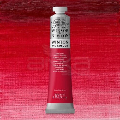 Winsor & Newton Winton Yağlı Boya 200ml 468 (1) Permanent Alizarin Crimson - 468 (1) Permanent Alizarin Crimson