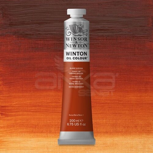 Winsor & Newton Winton Yağlı Boya 200ml 074 (2) Burnt Sienna