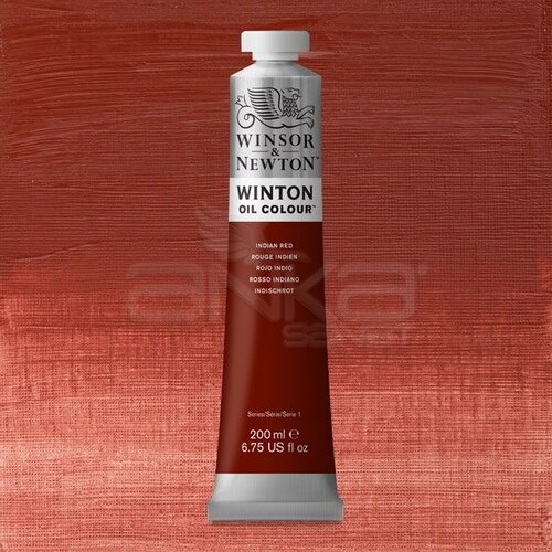 Winsor & Newton Winton Yağlı Boya 200ml 317 (23) Indian Red