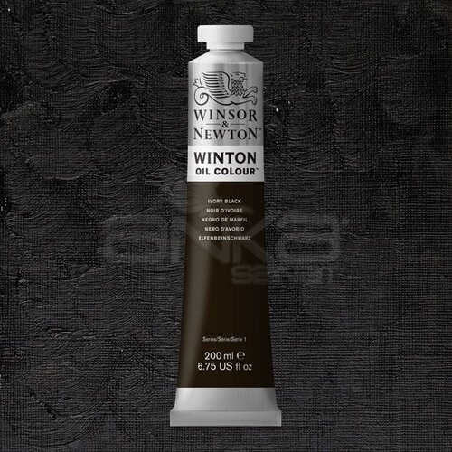 Winsor & Newton Winton Yağlı Boya 200ml 331 (24) Ivory Black - 331 (24) Ivory Black