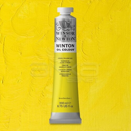 Winsor & Newton Winton Yağlı Boya 200ml 346 (26) Lemon Yellow Hue - 346 (26) Lemon Yellow Hue