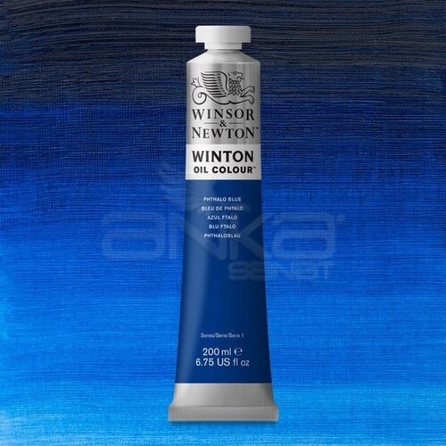 Winsor & Newton Winton Yağlı Boya 200ml 516 (30) Phthalo Blue - 516 (30) Phthalo Blue