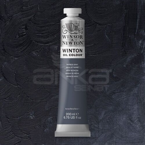 Winsor & Newton Winton Yağlı Boya 200ml 465 (32) Paynes Grey