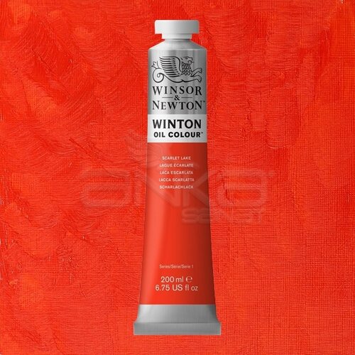 Winsor & Newton Winton Yağlı Boya 200ml 603 (38) Scarlet Lake