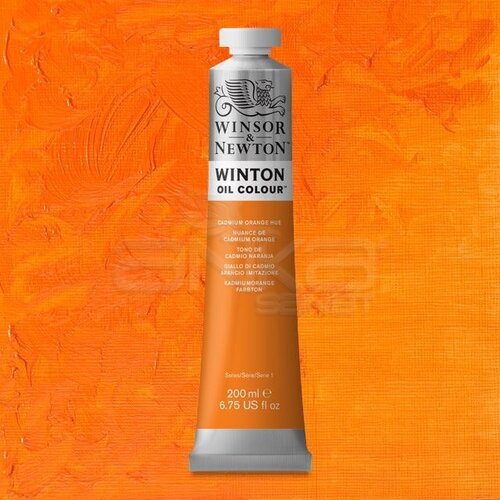 Winsor & Newton Winton Yağlı Boya 200ml 090 (4) Cadmium Orange Hue