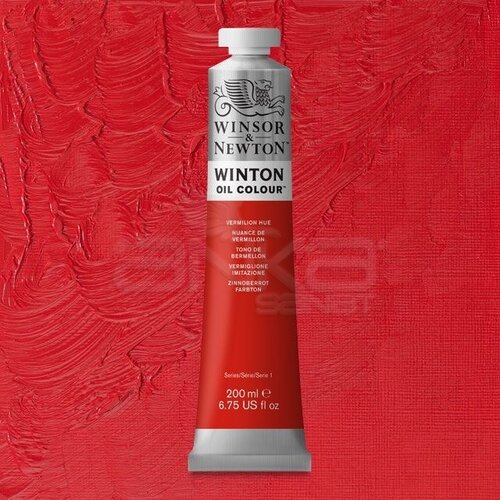 Winsor & Newton Winton Yağlı Boya 200ml 682 (42) Vermilion Hue