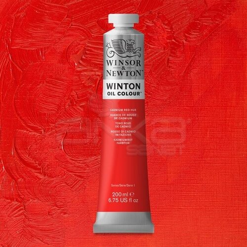 Winsor & Newton Winton Yağlı Boya 200ml 095 (5) Cadmium Red Hue - 095 (5) Cadmium Red Hue