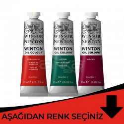 Winsor&Newton - Winsor & Newton Winton Yağlı Boya 37ml Kırmızı Tonlar
