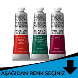 Winsor&Newton - Winsor & Newton Winton Yağlı Boya 37ml Mavi Tonlar