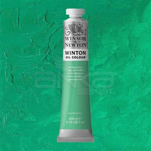 Winsor & Newton Winton Yağlı Boya 200ml 241 (18) Emerald Green - 241 (18) Emerald Green