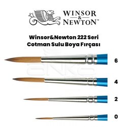 Winsor&Newton - Winsor&Newton 222 Seri Cotman Sulu Boya Fırçası