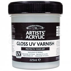 Winsor & Newton Artists Acrylic Gloss UV Varnish - Thumbnail