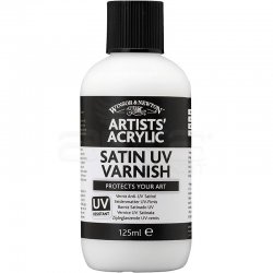 Winsor & Newton Artists Acrylic Satin UV Varnish - Thumbnail