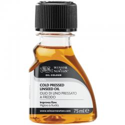 Winsor&Newton - Winsor & Newton Cold Pressed Linseed Oil Soğuk Press Keten Yağı 75ml (1)