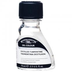 Winsor&Newton - Winsor & Newton Distilled Turpentine Damıtılmış Terebentin 75ml (1)